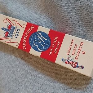 1953 Coronation Souvenir Spoon